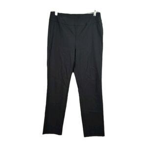 Tribal Pull-On Ankle Pants Women's Size 6 Gray Elastic Waist Tapered Leg Stretch